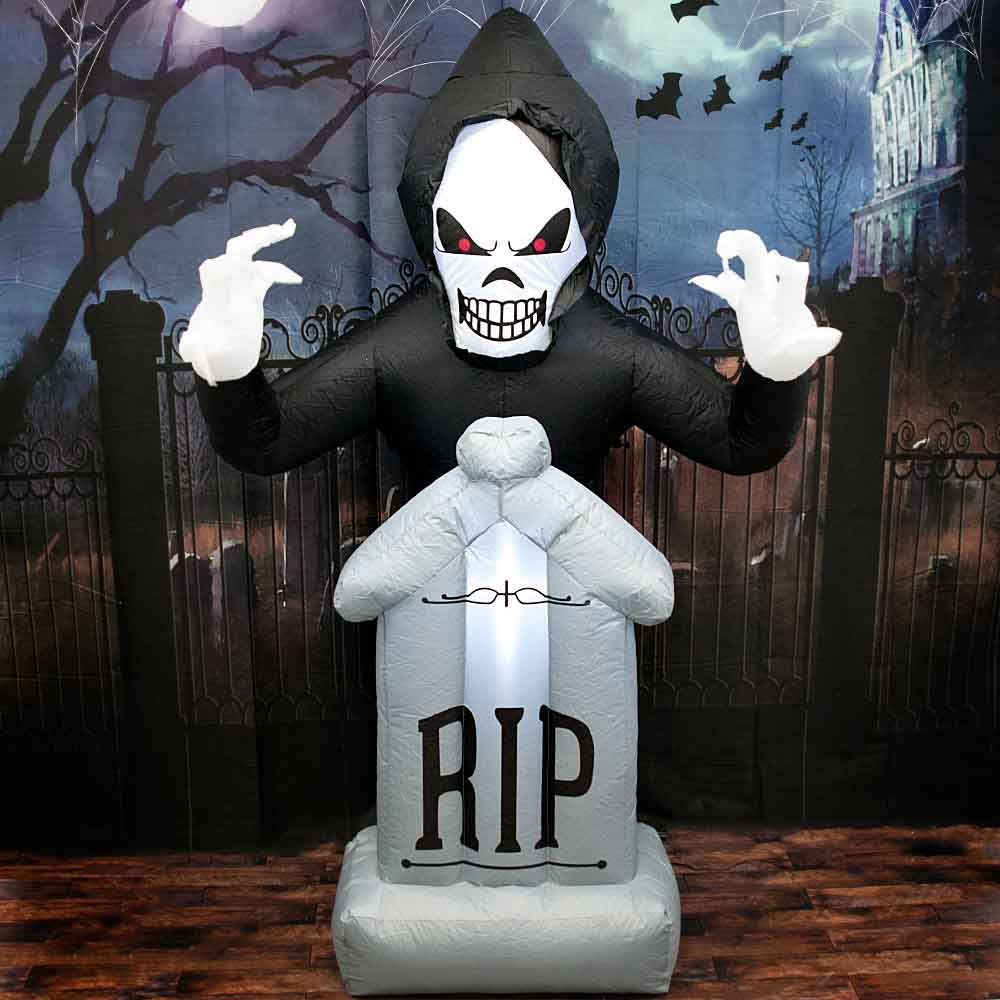 Halloween Inflatable RIP Tombstone