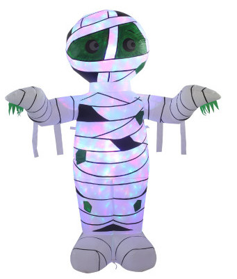 Inflatable Mummy with Disco Lights 182cm