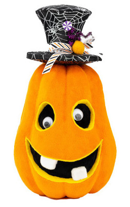 Pumpkin with Web Top Hat 29cm