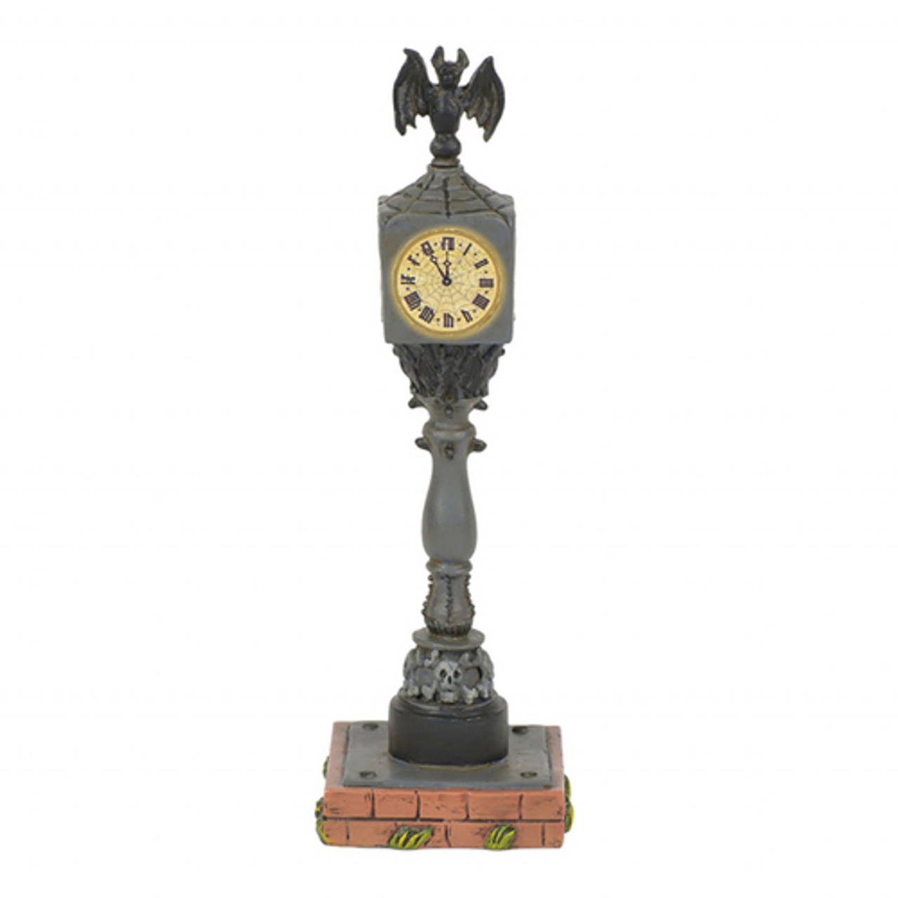 Lit Town Clock 14cm