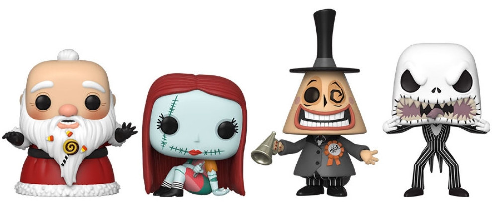 Funko Pop! Nightmare Before Christmas Set of 4