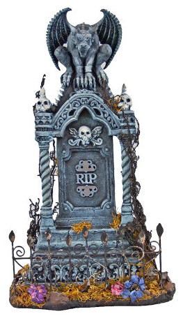 Katherine's Collection Gargoyle on Tombstone 36cm